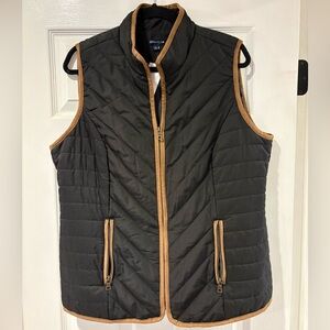 Tags on! Black vest